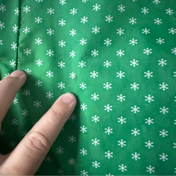 Vintage 1970’s Groovy Flower Print Button Down Top Green Size Small - Picture 3 of 11